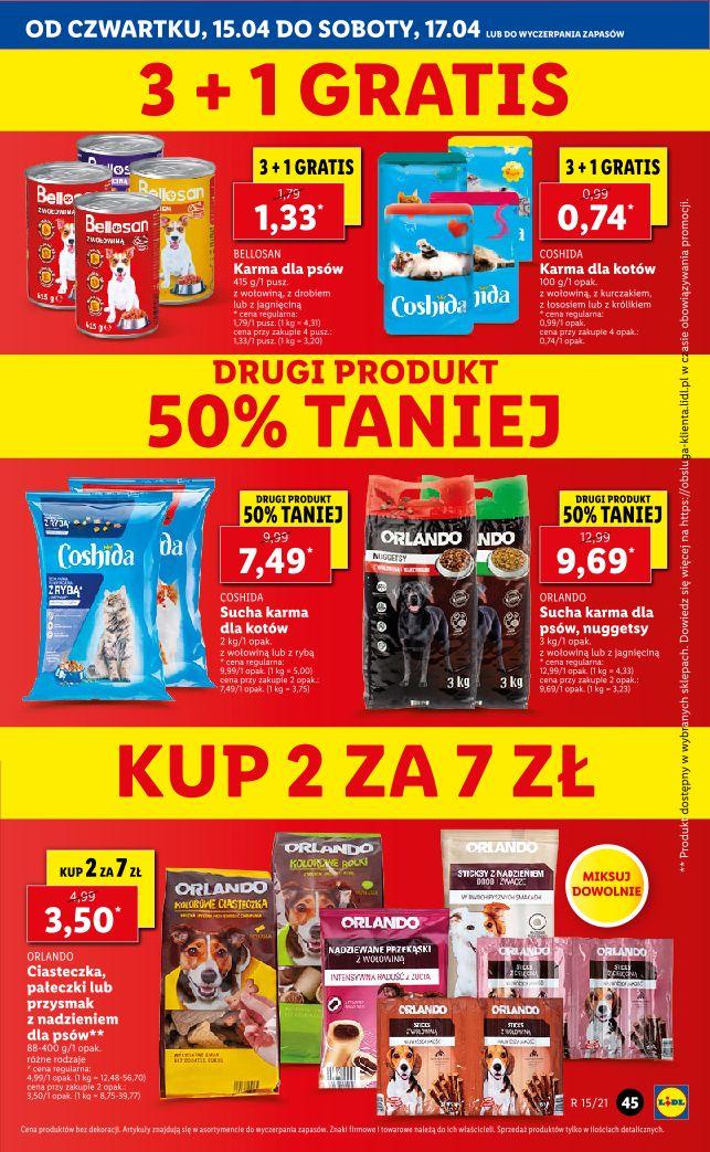 Gazetka promocyjna Lidl do 17/04/2021 str.45