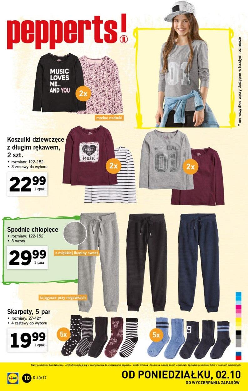 Gazetka promocyjna Lidl do 08/10/2017 str.10