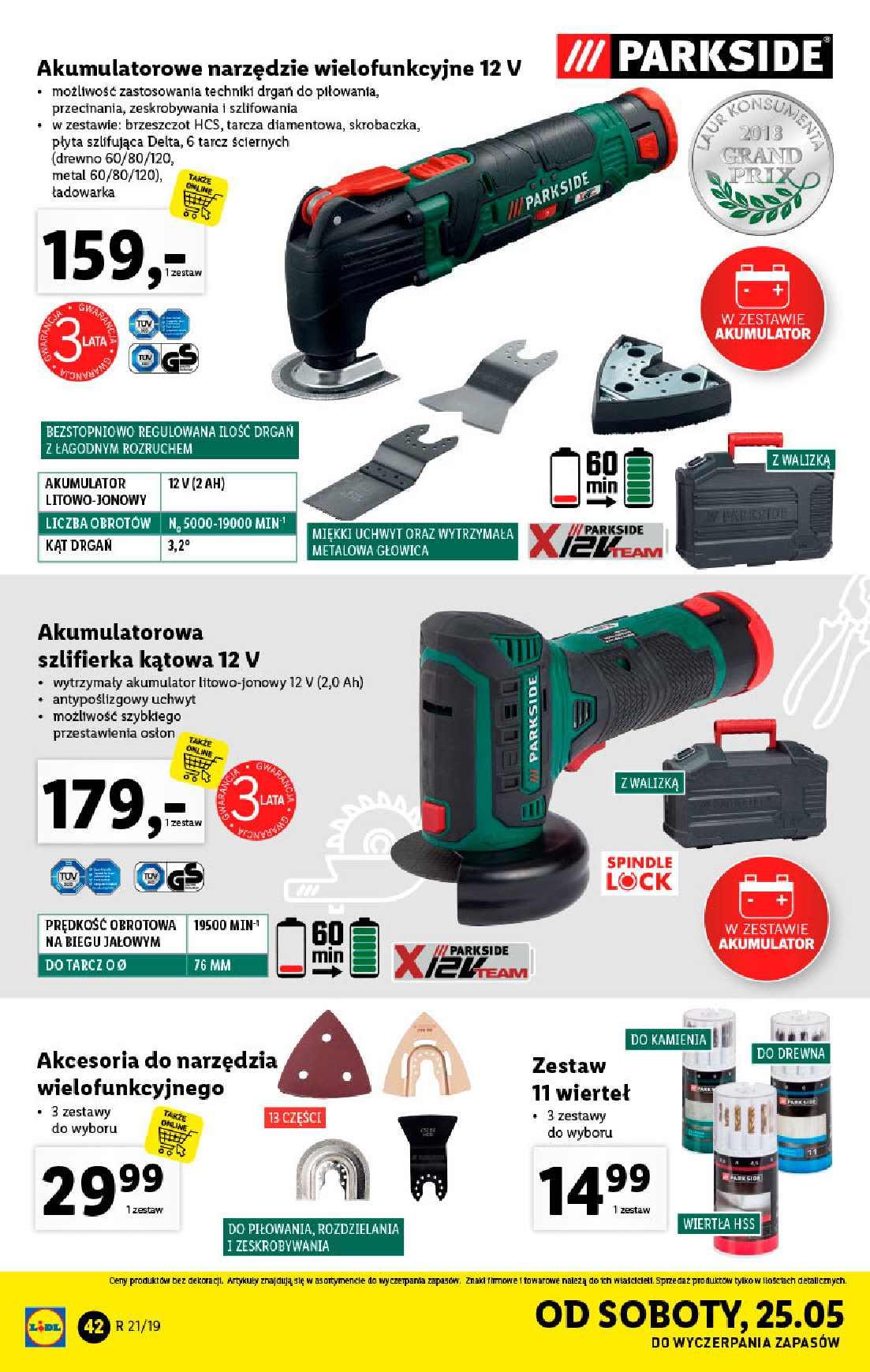 Gazetka promocyjna Lidl do 26/05/2019 str.42