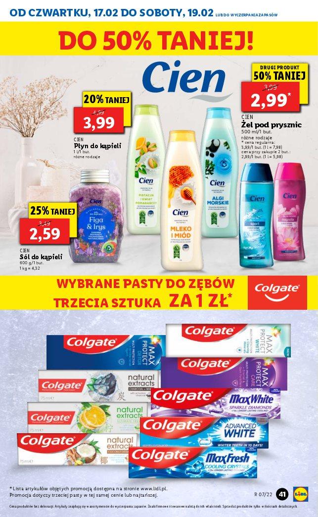 Gazetka promocyjna Lidl do 19/02/2022 str.41