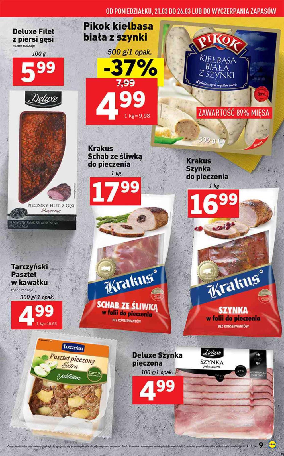 Gazetka promocyjna Lidl do 26/03/2016 str.9