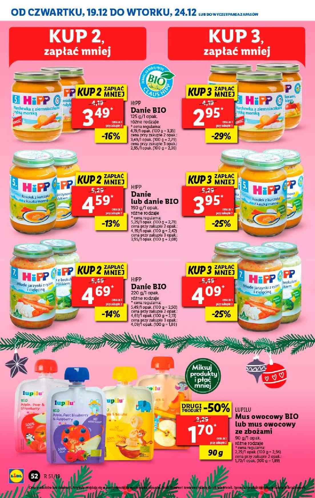 Gazetka promocyjna Lidl do 22/12/2019 str.52