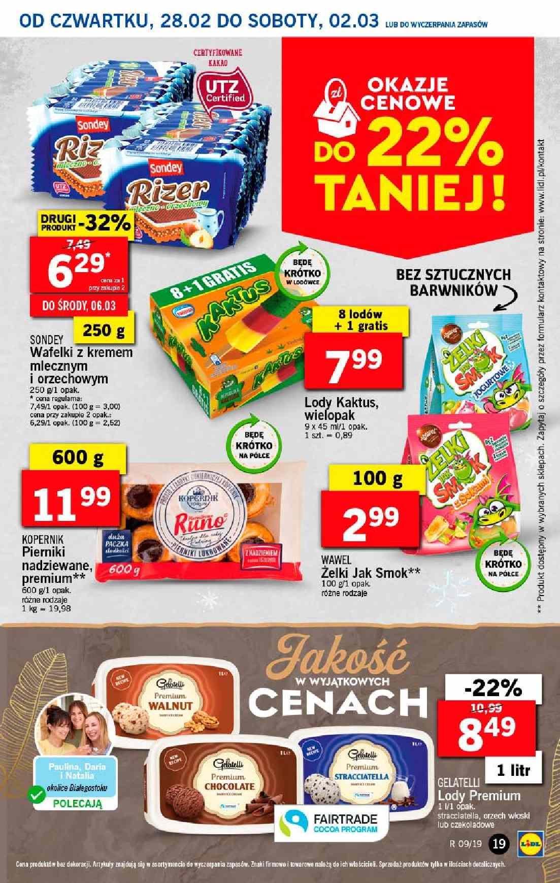 Gazetka promocyjna Lidl do 03/03/2019 str.19