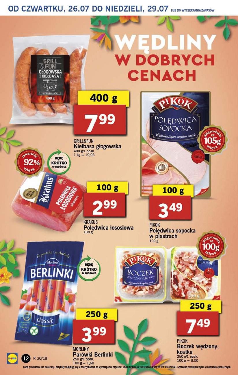 Gazetka promocyjna Lidl do 29/07/2018 str.12