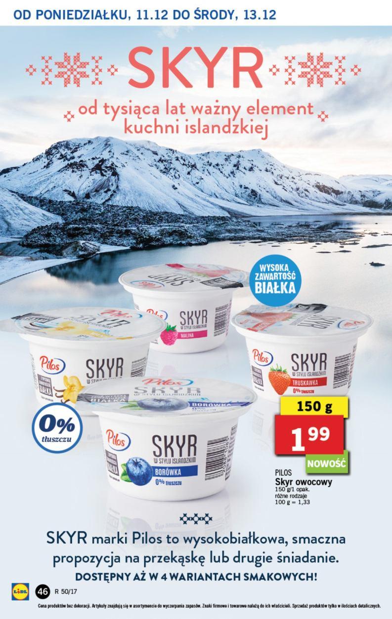 Gazetka promocyjna Lidl do 13/12/2017 str.46