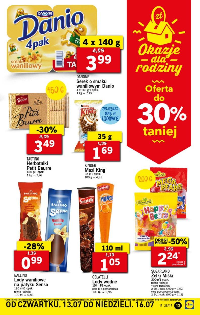 Gazetka promocyjna Lidl do 16/07/2017 str.13