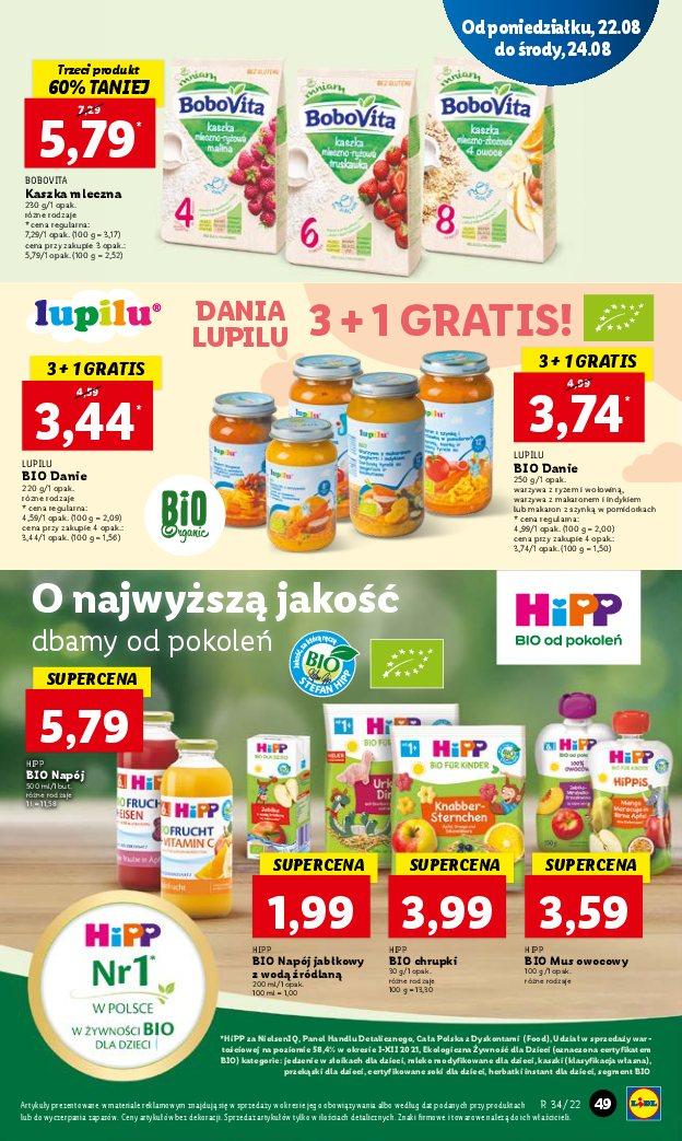 Gazetka promocyjna Lidl do 28/08/2022 str.49