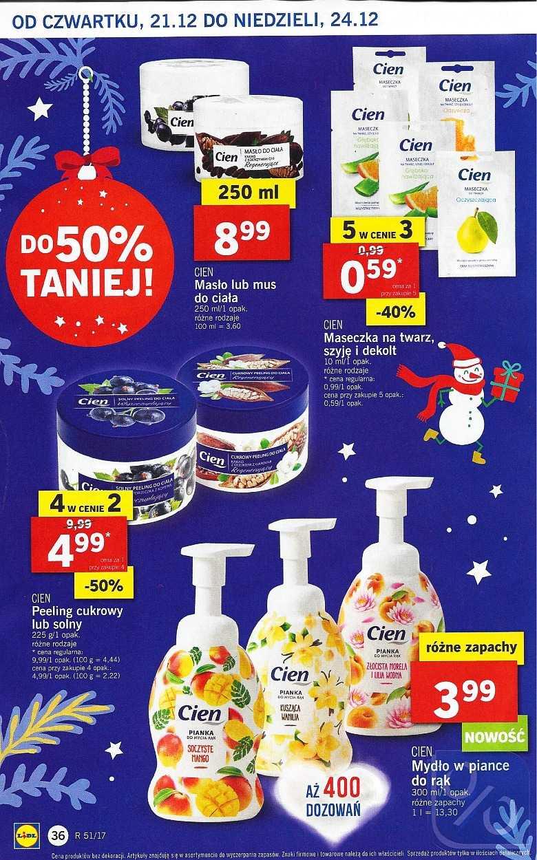 Gazetka promocyjna Lidl do 24/12/2017 str.36