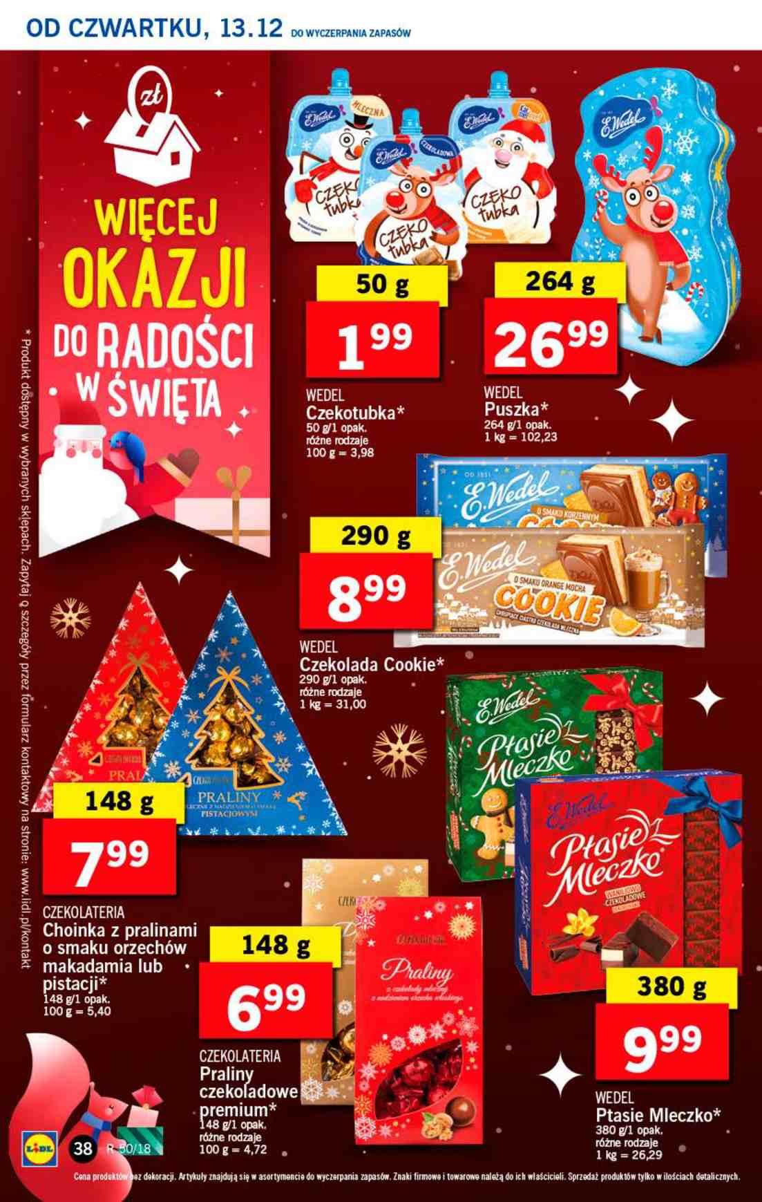 Gazetka promocyjna Lidl do 16/12/2018 str.38