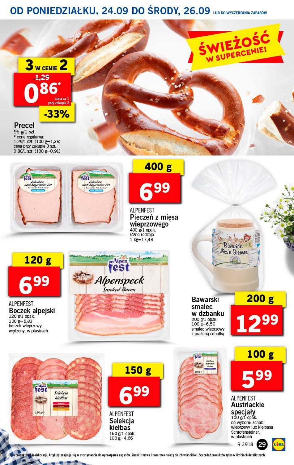 Gazetka promocyjna Lidl do 26/09/2018 str.29