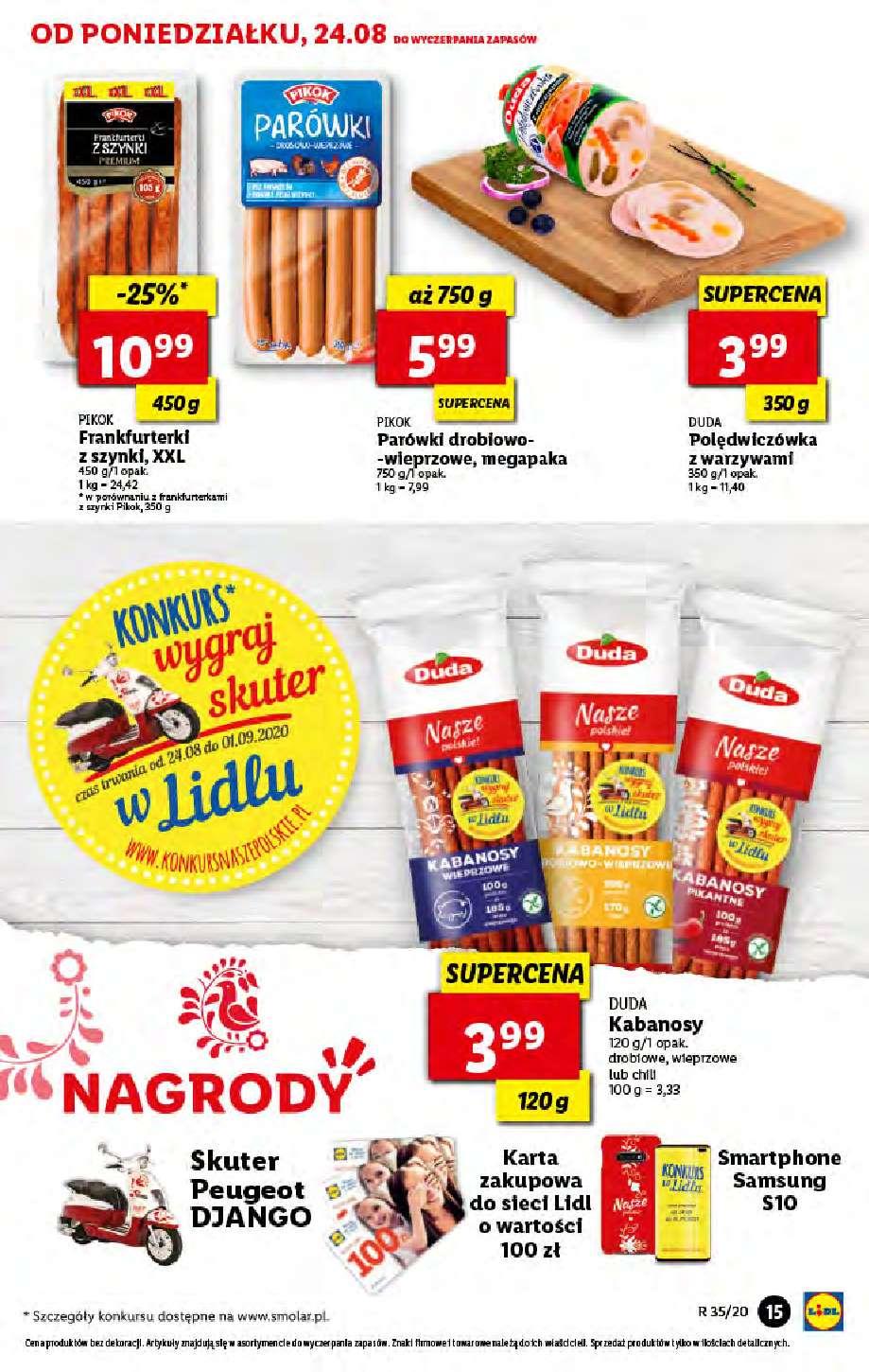 Gazetka promocyjna Lidl do 26/08/2020 str.15