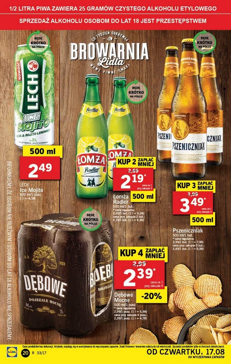 Gazetka promocyjna Lidl do 20/08/2017 str.20