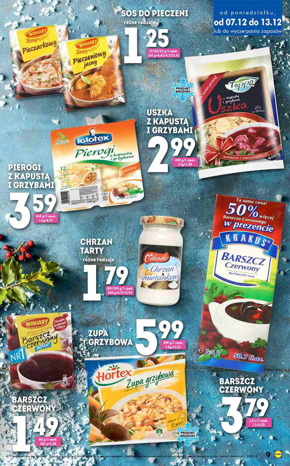 Gazetka promocyjna Lidl do 13/12/2015 str.9