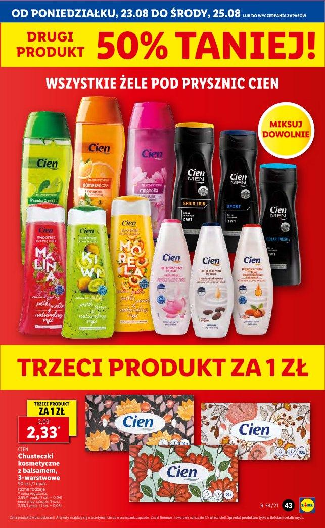 Gazetka promocyjna Lidl do 29/08/2021 str.43