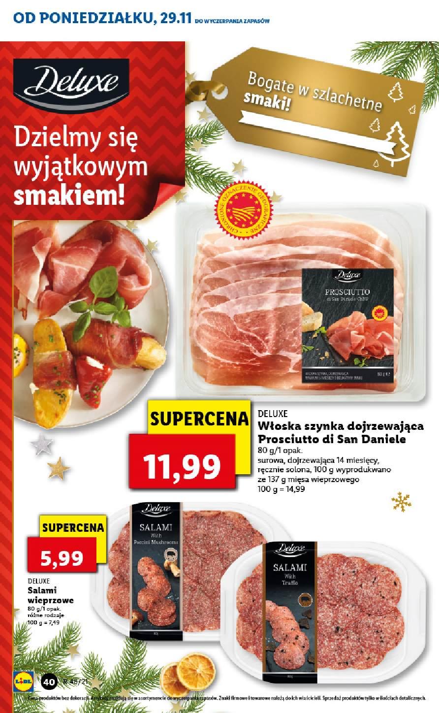 Gazetka promocyjna Lidl do 01/12/2021 str.40