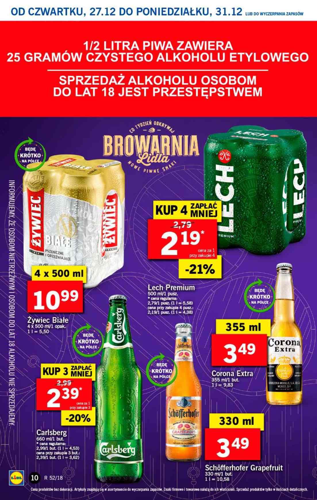 Gazetka promocyjna Lidl do 31/12/2018 str.10