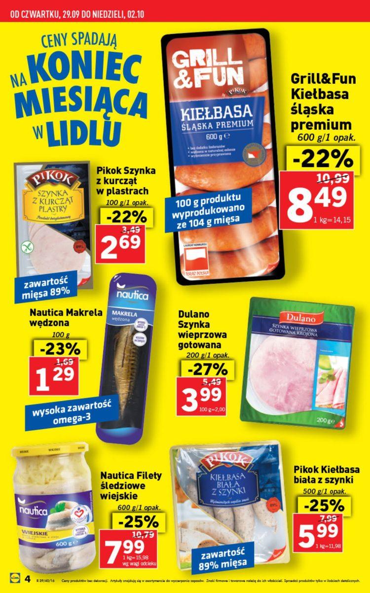 Gazetka promocyjna Lidl do 05/10/2016 str.4