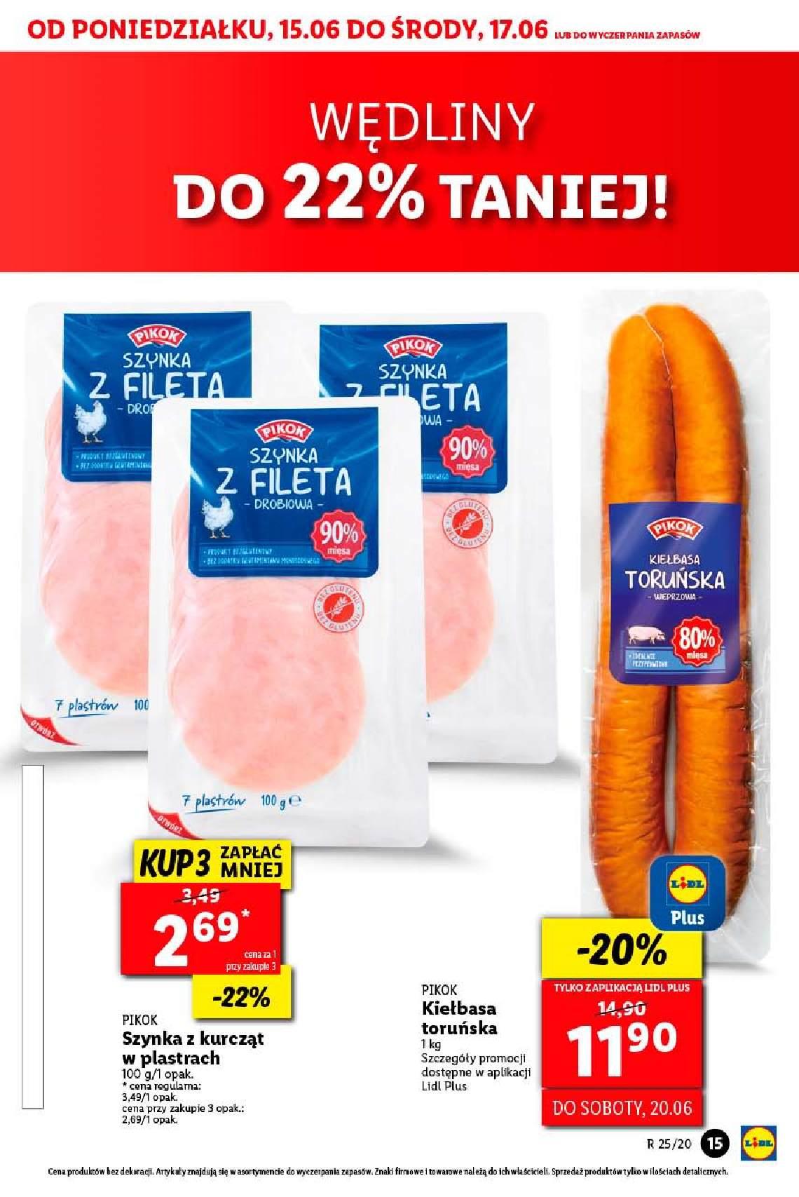 Gazetka promocyjna Lidl do 17/06/2020 str.15