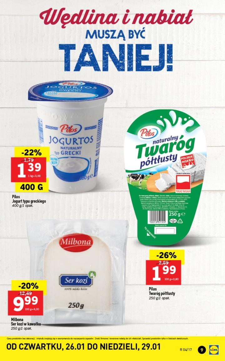 Gazetka promocyjna Lidl do 29/01/2017 str.9