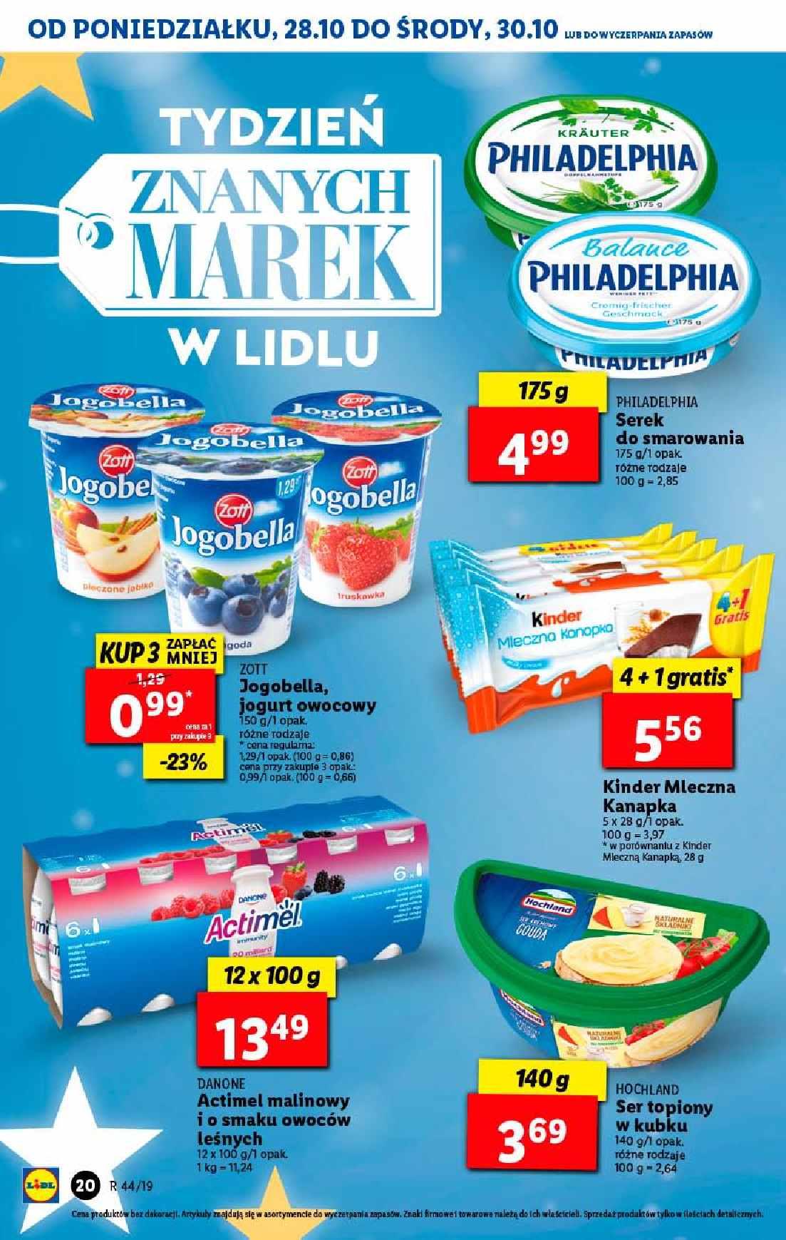 Gazetka promocyjna Lidl do 30/10/2019 str.20