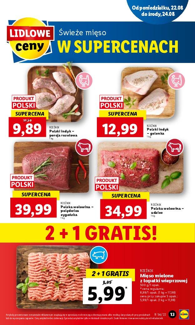 Gazetka promocyjna Lidl do 28/08/2022 str.13