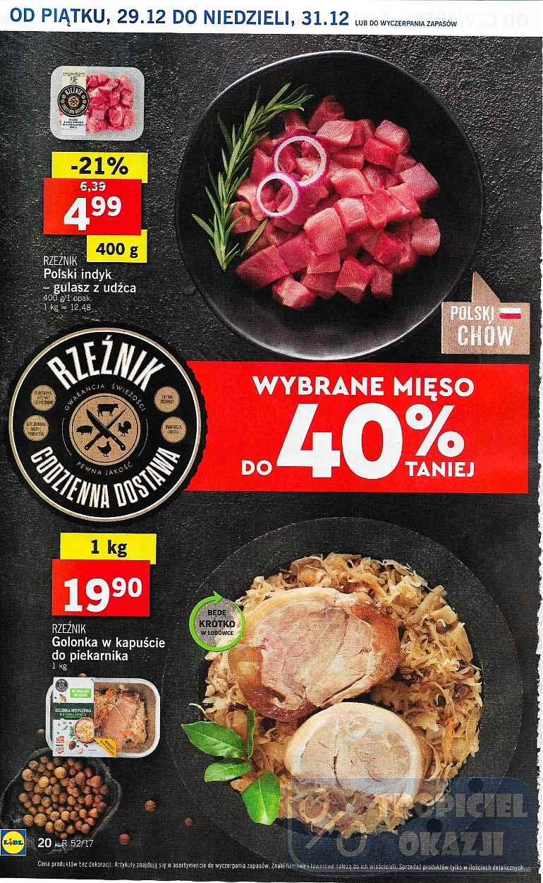 Gazetka promocyjna Lidl do 31/12/2017 str.20