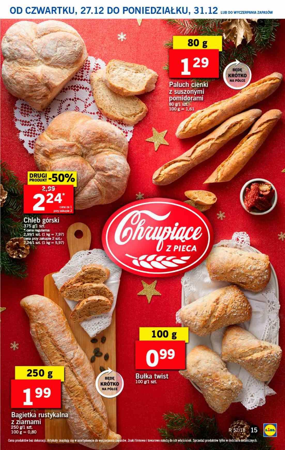 Gazetka promocyjna Lidl do 31/12/2018 str.15