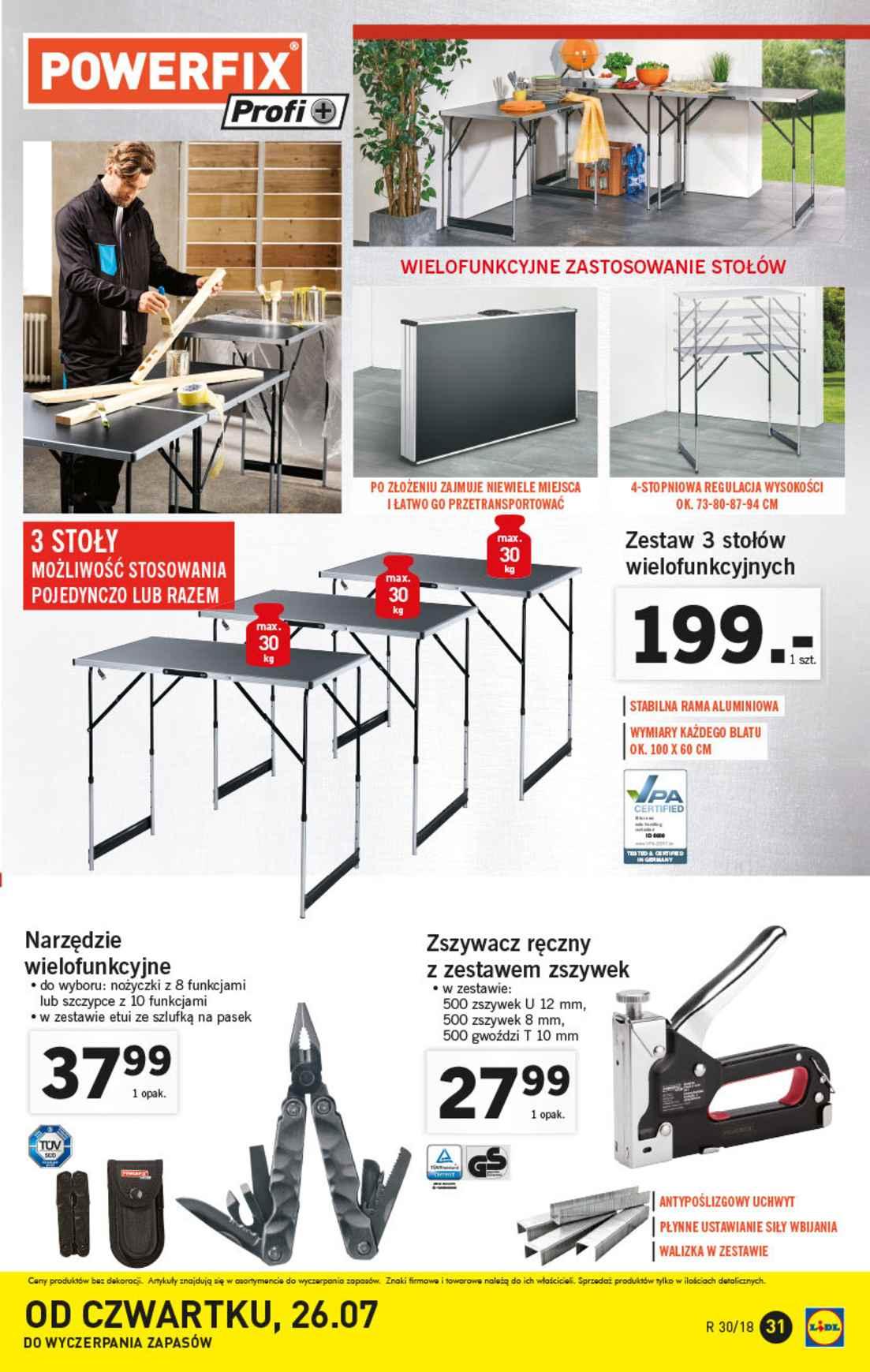 Gazetka promocyjna Lidl do 29/07/2018 str.31