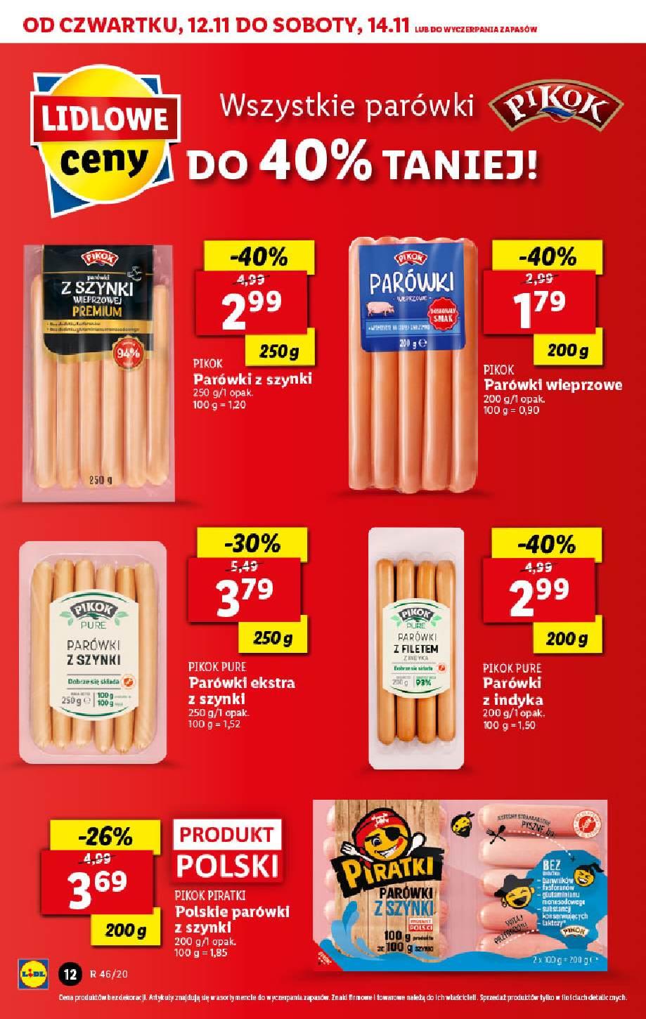 Gazetka promocyjna Lidl do 14/11/2020 str.12