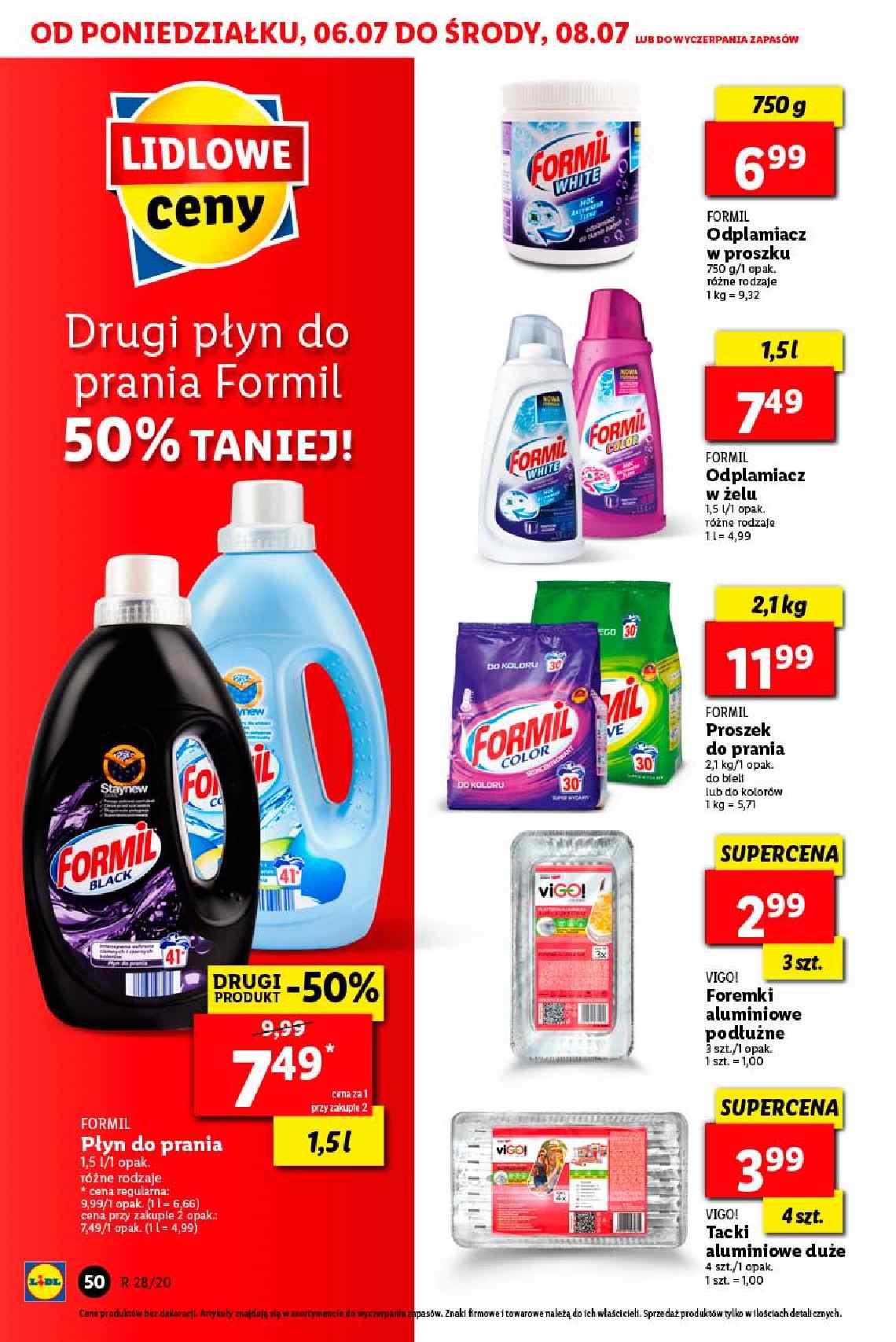 Gazetka promocyjna Lidl do 08/07/2020 str.50