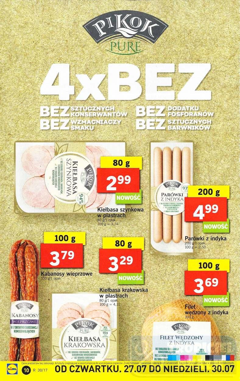 Gazetka promocyjna Lidl do 30/07/2017 str.10