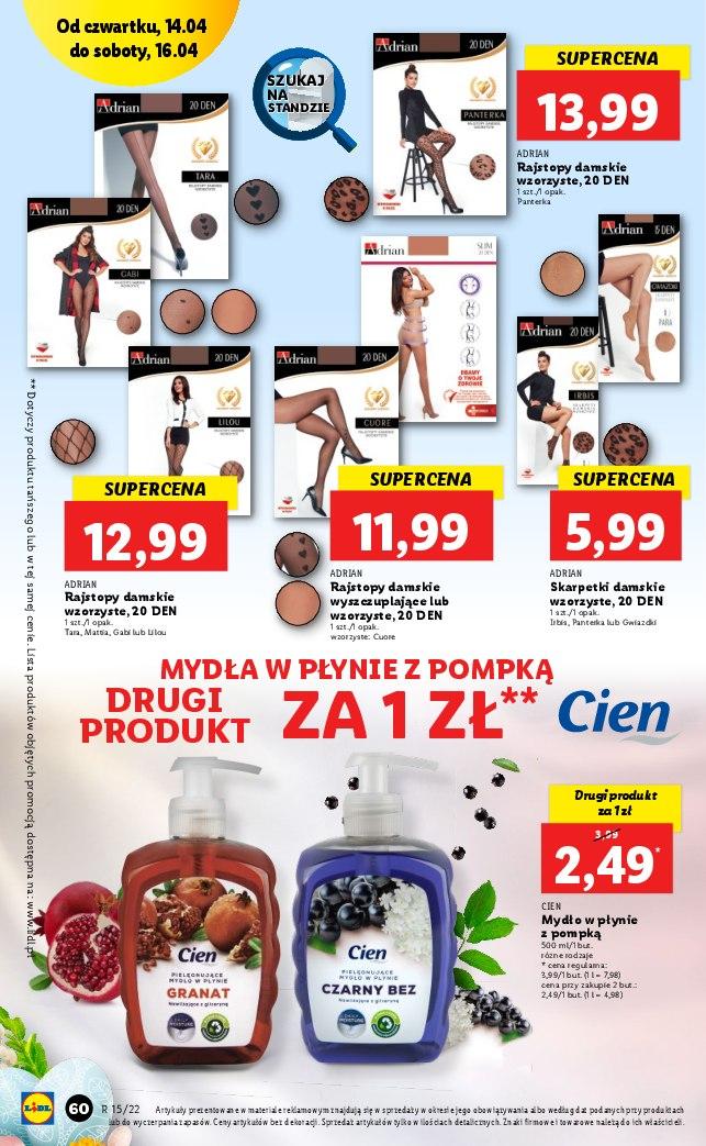 Gazetka promocyjna Lidl do 16/04/2022 str.60