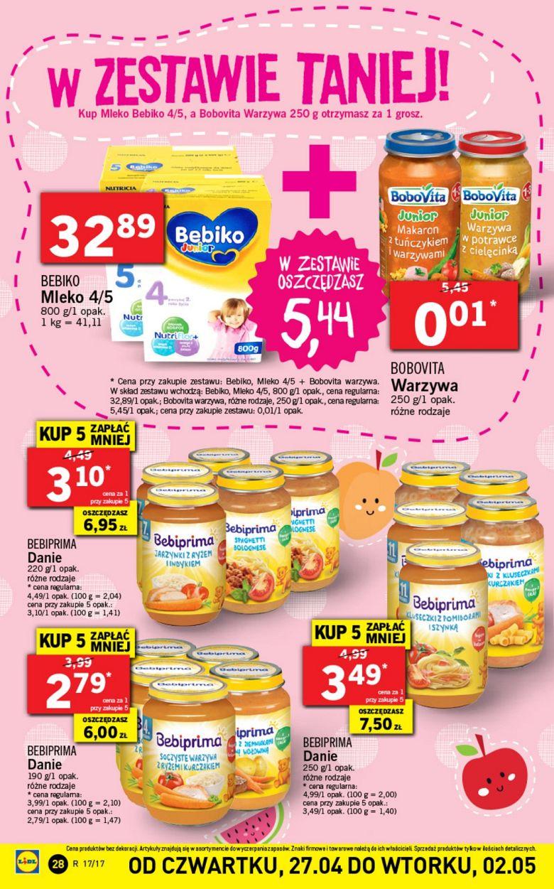 Gazetka promocyjna Lidl do 02/05/2017 str.28