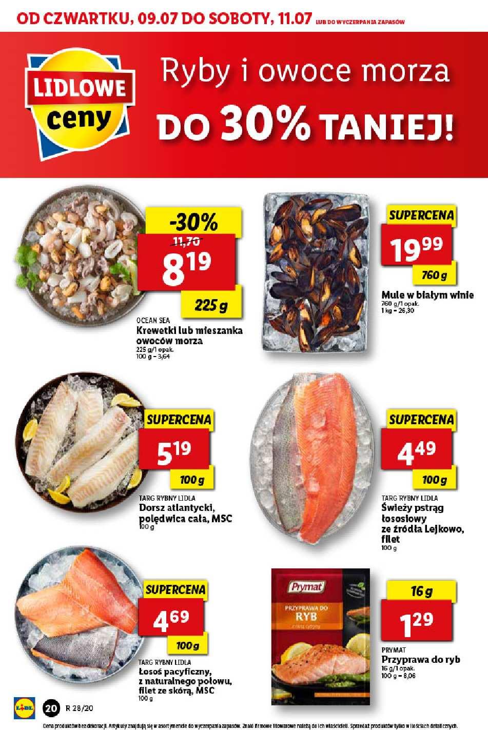 Gazetka promocyjna Lidl do 11/07/2020 str.20