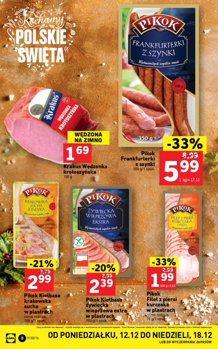 Gazetka promocyjna Lidl do 18/12/2016 str.8