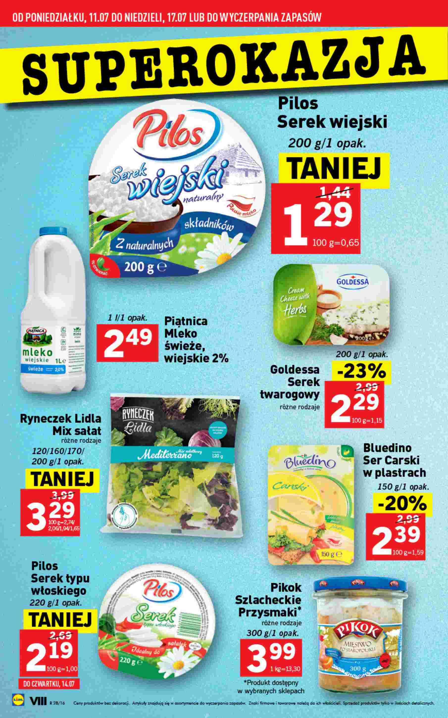 Gazetka promocyjna Lidl do 17/07/2016 str.8