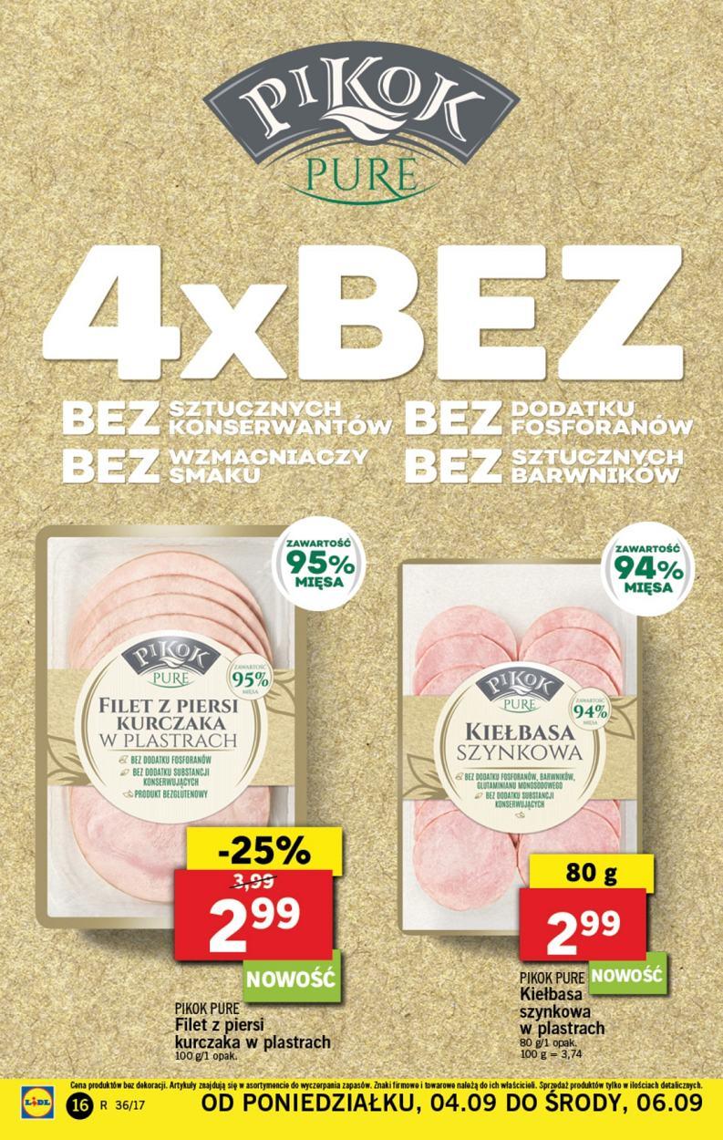 Gazetka promocyjna Lidl do 06/09/2017 str.16