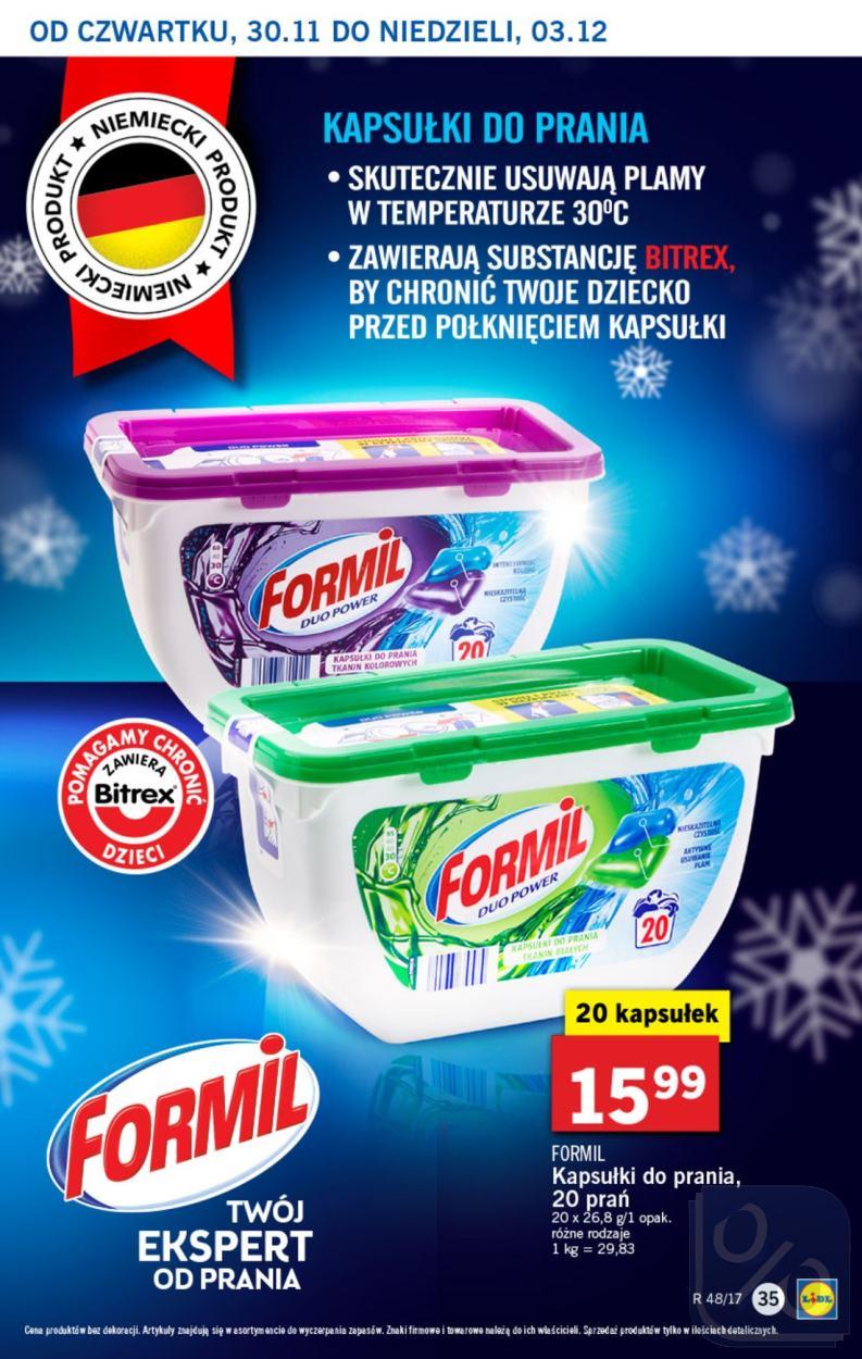 Gazetka promocyjna Lidl do 03/12/2017 str.35