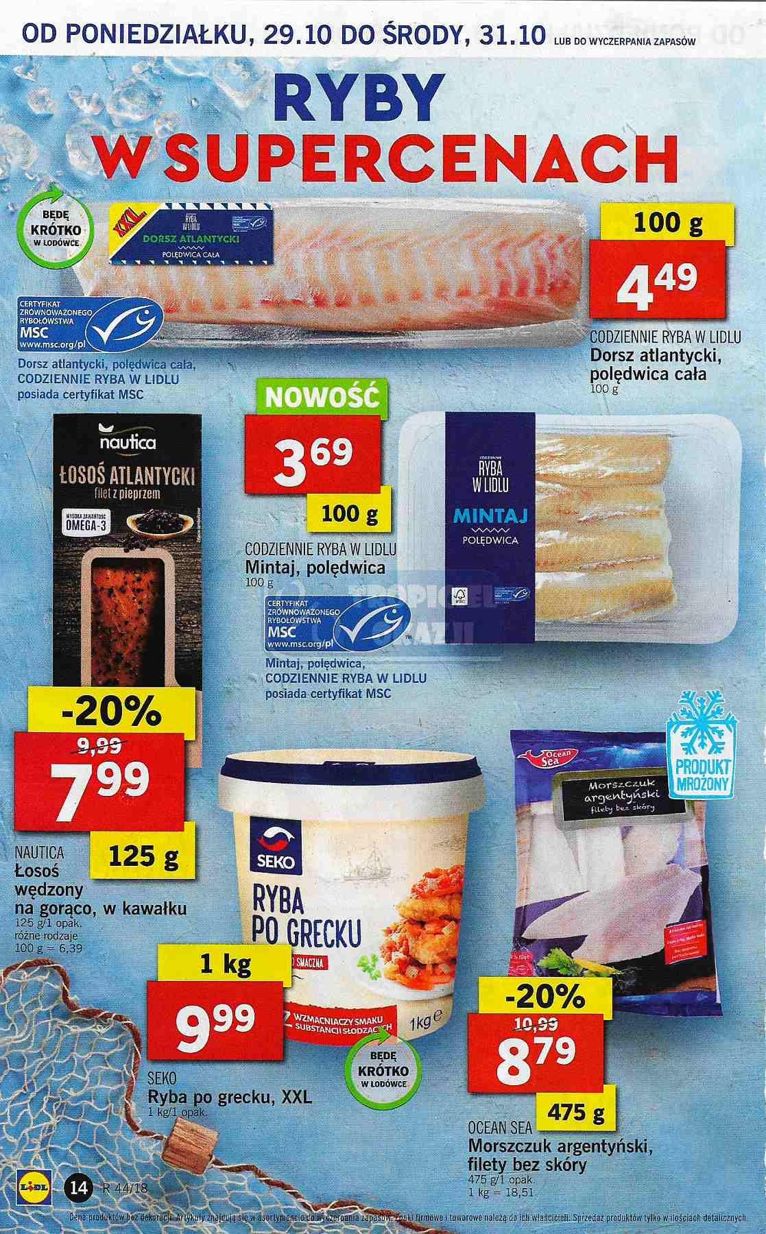 Gazetka promocyjna Lidl do 31/10/2018 str.14