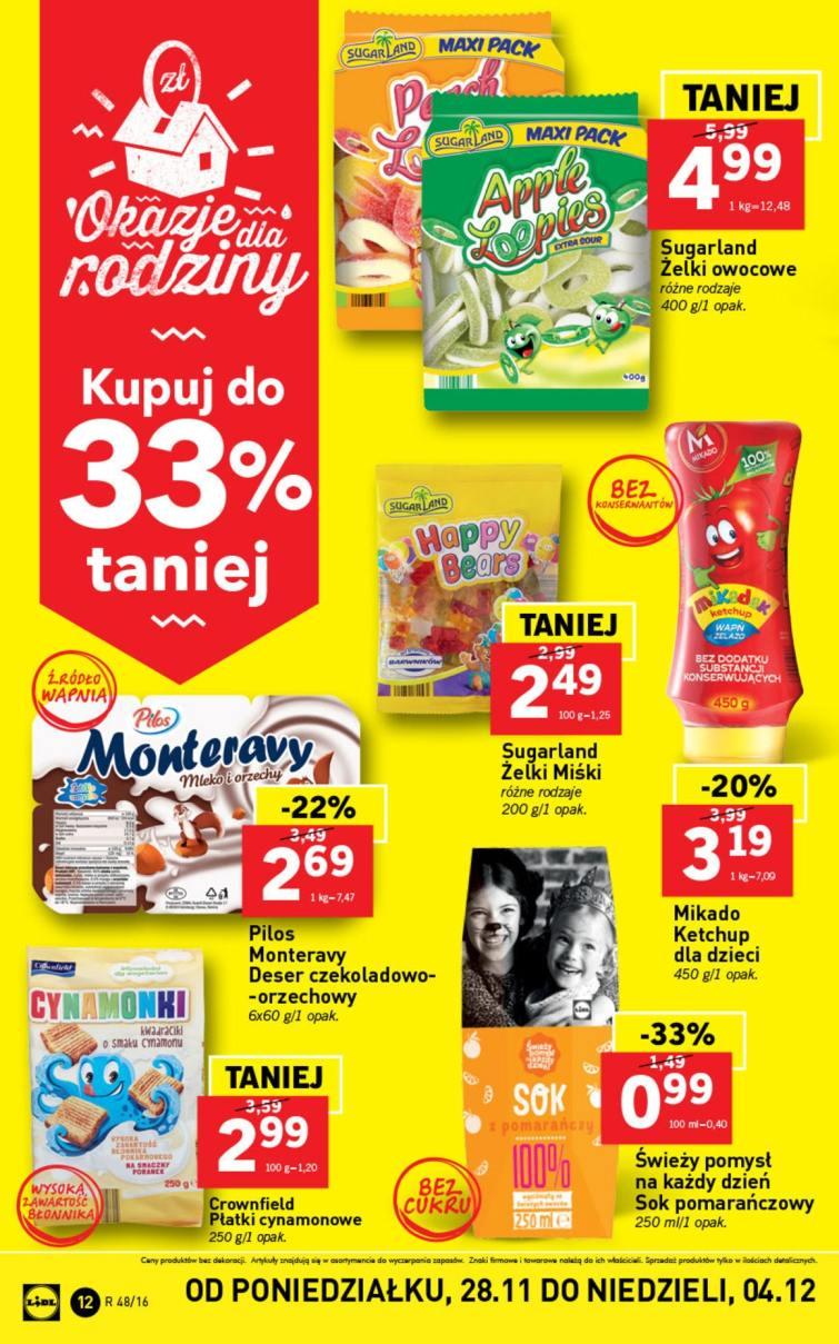 Gazetka promocyjna Lidl do 04/12/2016 str.12