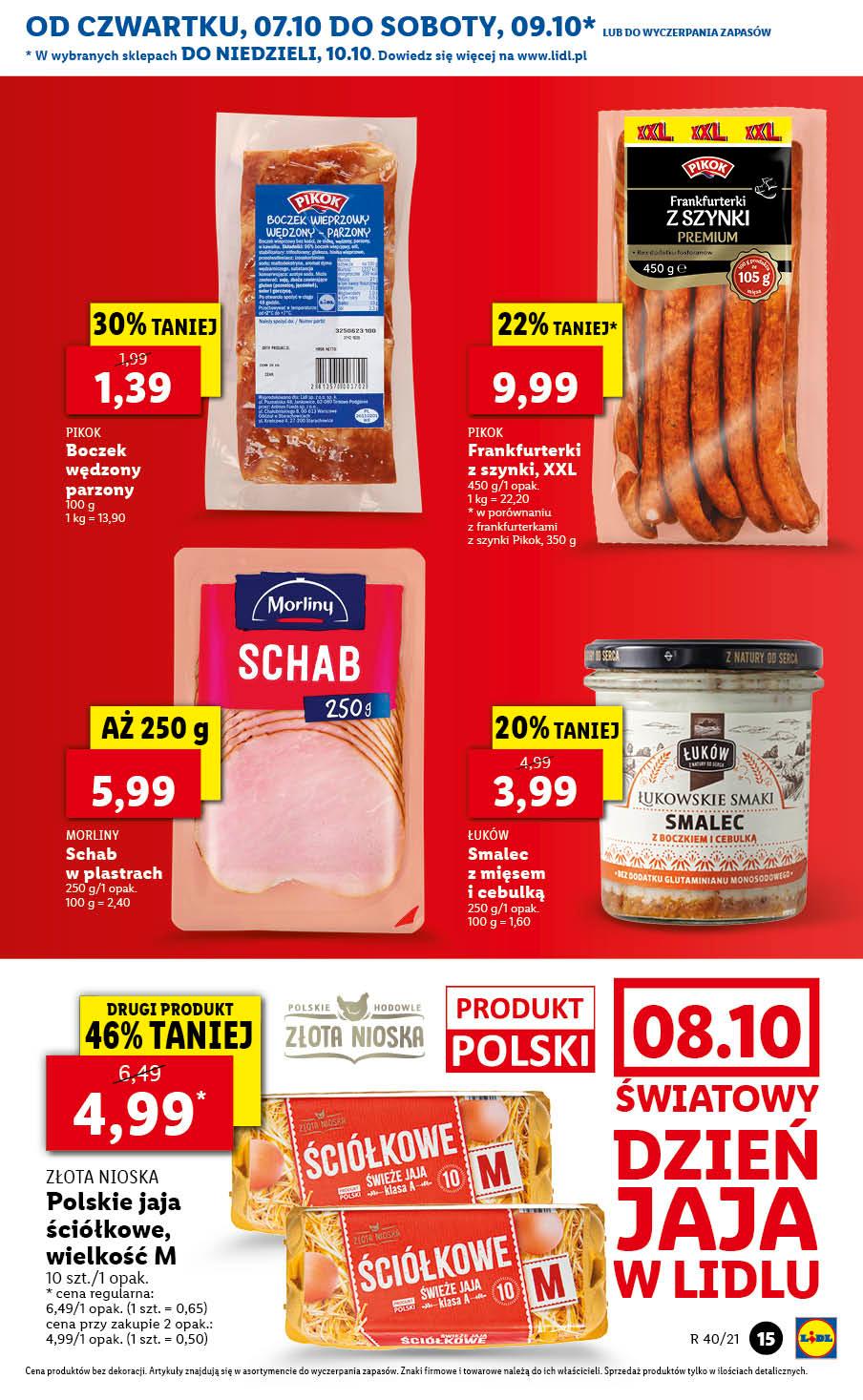 Gazetka promocyjna Lidl do 09/10/2021 str.15