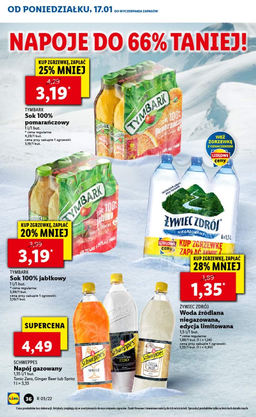 Gazetka promocyjna Lidl do 23/01/2022 str.36