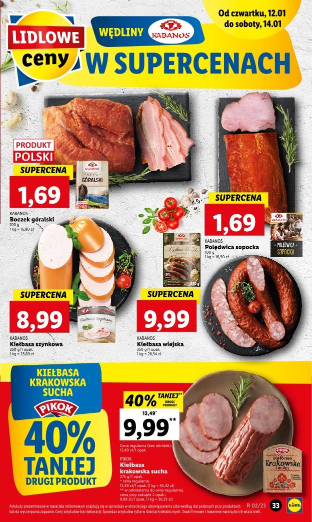 Gazetka promocyjna Lidl do 14/01/2023 str.35