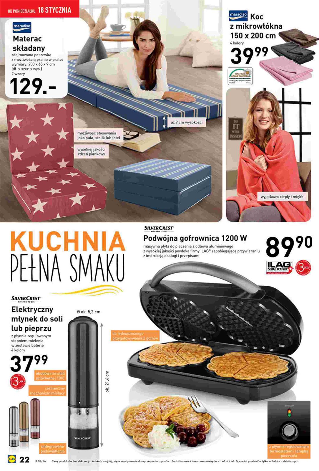 Gazetka promocyjna Lidl do 24/01/2016 str.22