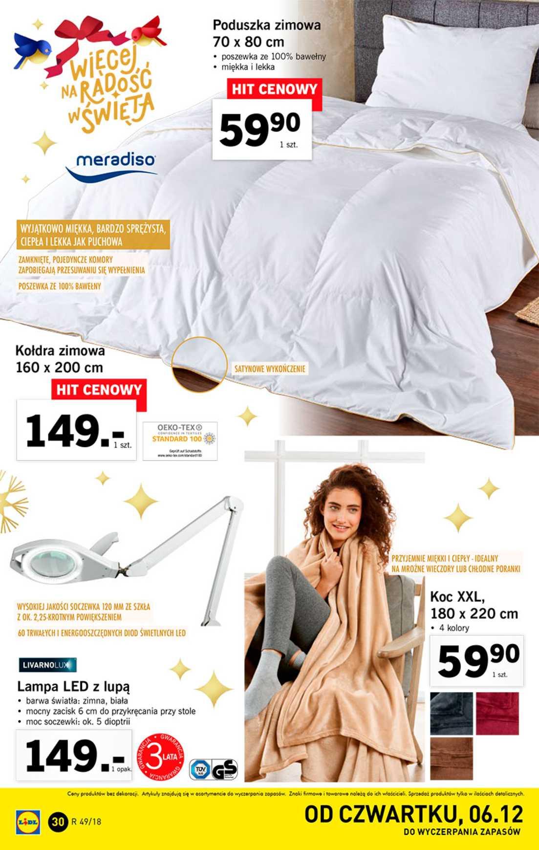 Gazetka promocyjna Lidl do 08/12/2018 str.30