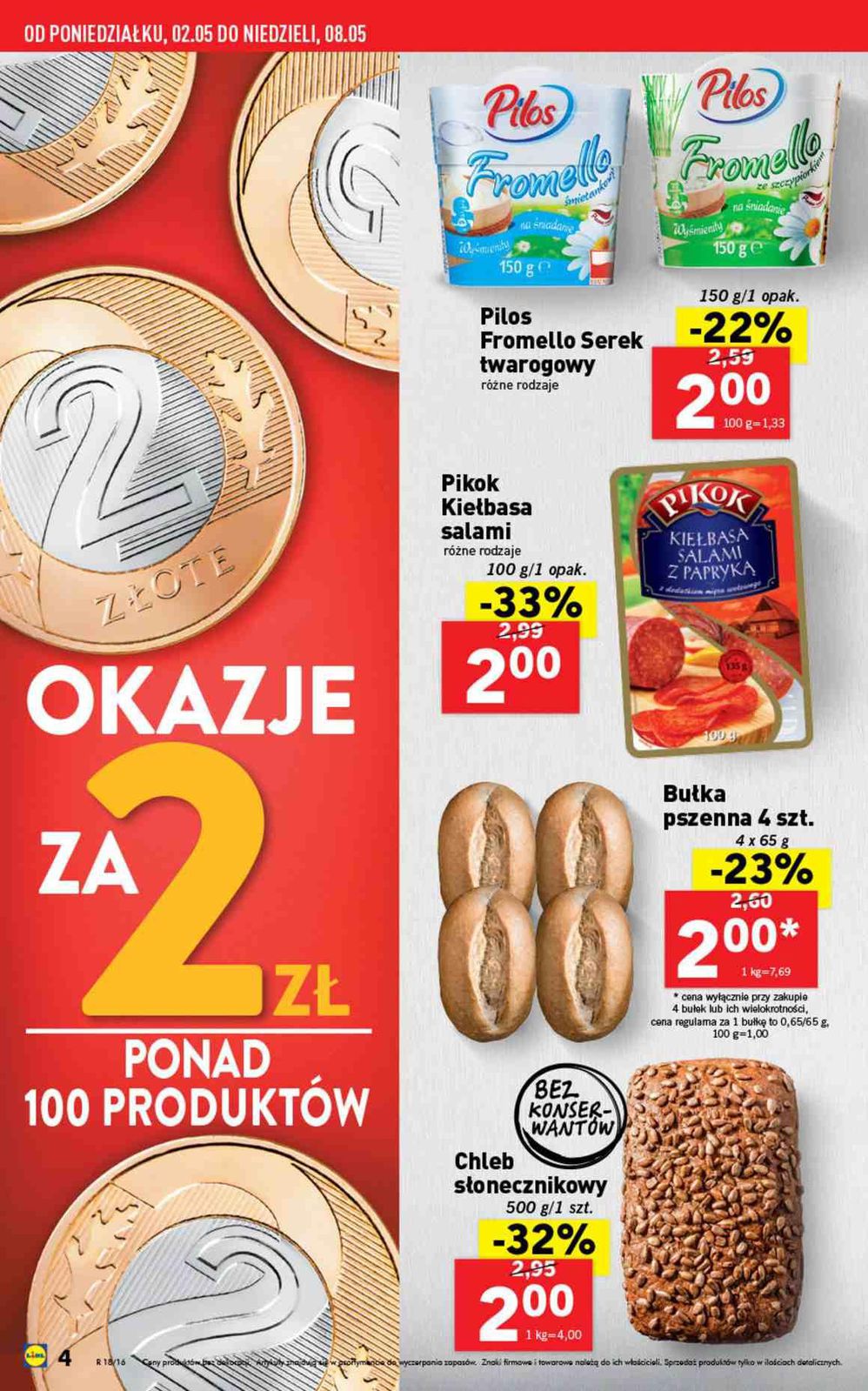 Gazetka promocyjna Lidl do 08/05/2016 str.4