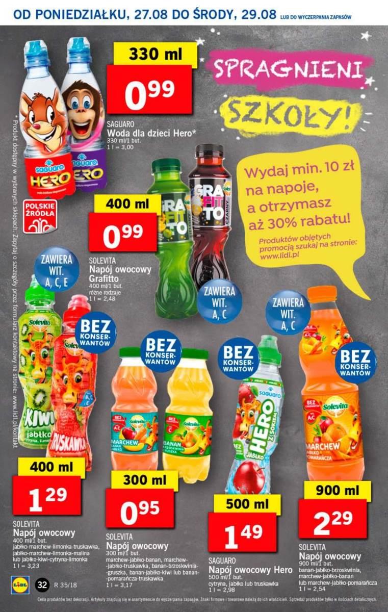 Gazetka promocyjna Lidl do 29/08/2018 str.32