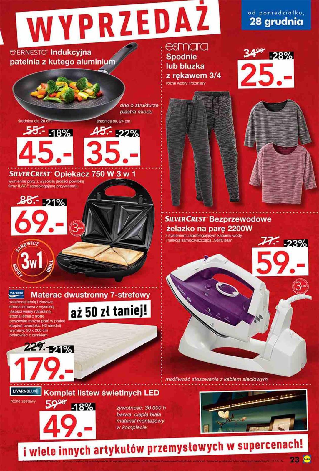 Gazetka promocyjna Lidl do 03/01/2016 str.23