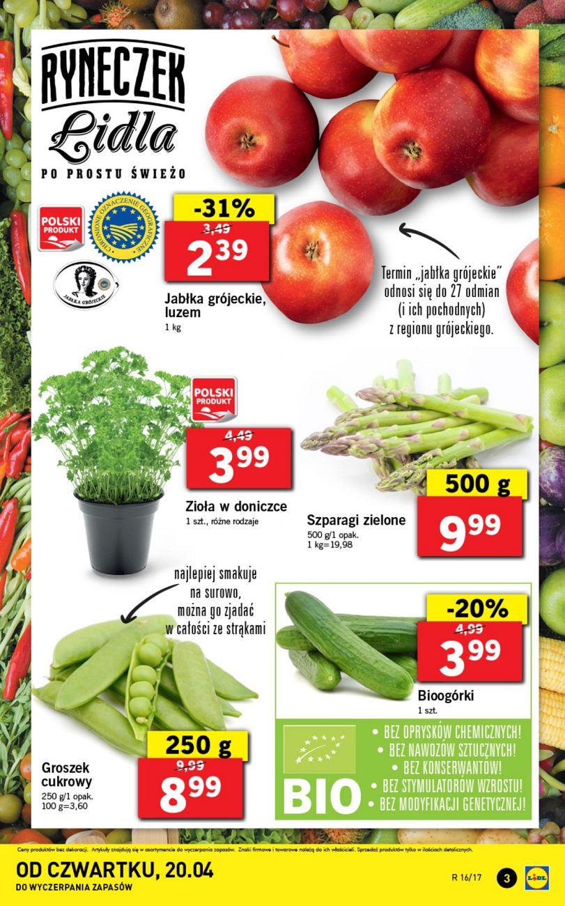 Gazetka promocyjna Lidl do 23/04/2017 str.3