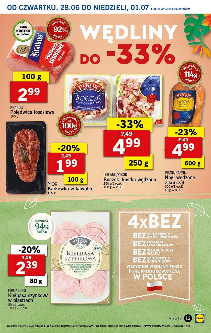 Gazetka promocyjna Lidl do 01/07/2018 str.13